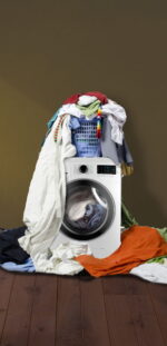 لباسشویی اسنوا مدل SWM-D80W ظرفیت 8Kg سفید سری Avin - Image 3